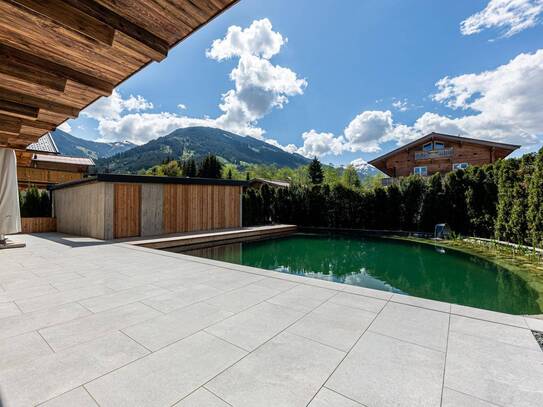 Edle Residenzen in Aurach - Top 1Gartenwohnung mit Schwimmteich
