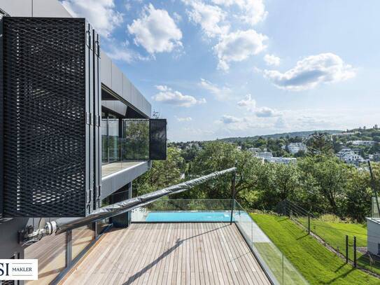 The Unique Villen: Villa in absolut ruhiger Lage mit Weitblick, Pool & Sauna