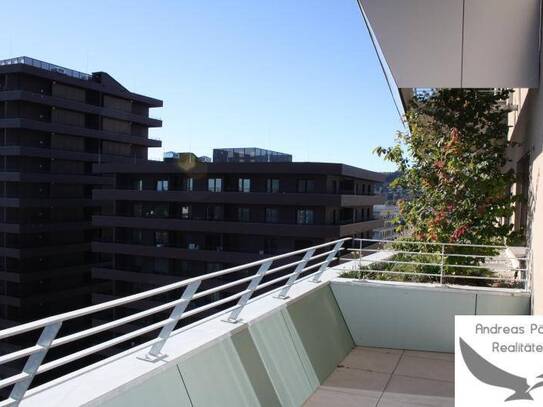 Provisionsfreie 3 Zimmer Wohnung im Green Tower, geniale Lage, traumhafter Ausblick über die Stadt