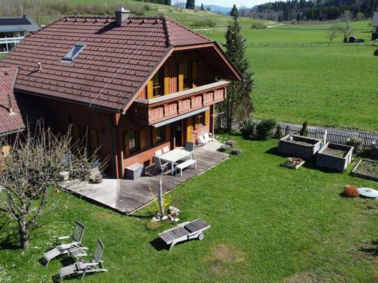 Holzblockhaus in absoluter Ruhelage in Finkenstein am Faaker See