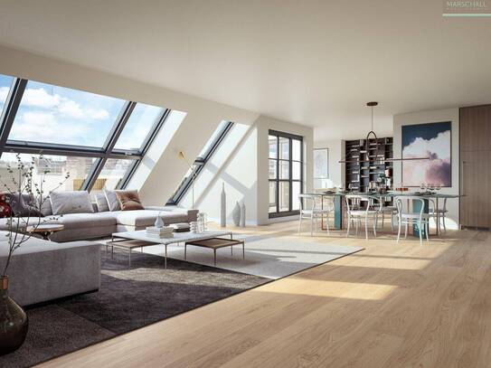 PROVISIONFREI! Penthouse mit sensationellen Terrassen nähe Naschmarkt (Erstbezug)