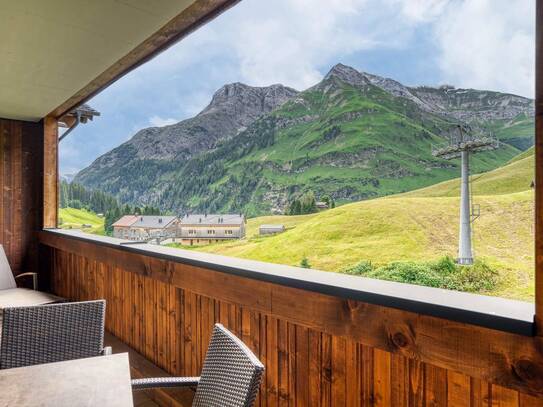 Ski-in-Ski-out-Apartment in Warth am Arlberg!