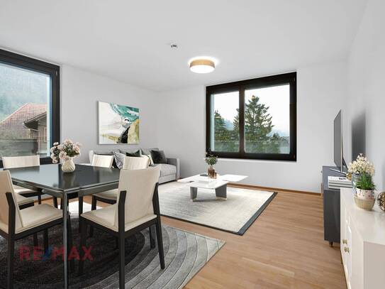 Neubau trifft Design: Exklusive 2-Zimmer-Wohnung in Haselstauden