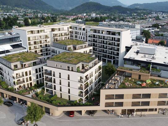 Perfekte Lage, Erstklassige Wohnung: 50 m² Erstbezug bei Hauptbahnhof Villach