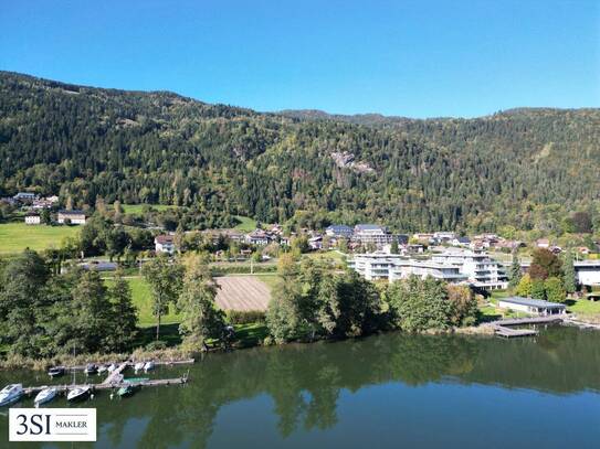 Unvergleichliche Seeidylle: Wohnung mit eigenem Badeplatz am Ossiacher See