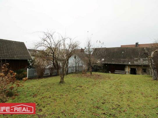 Großes, verträumtes Markt- Einfamilienhaus mit einer schönen Bauparzelle