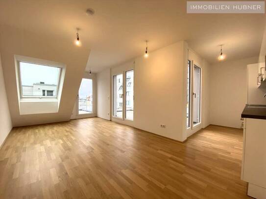 Klimatisierte DG-Wohnung mit 12m² Terrasse (Koloniestraße)!