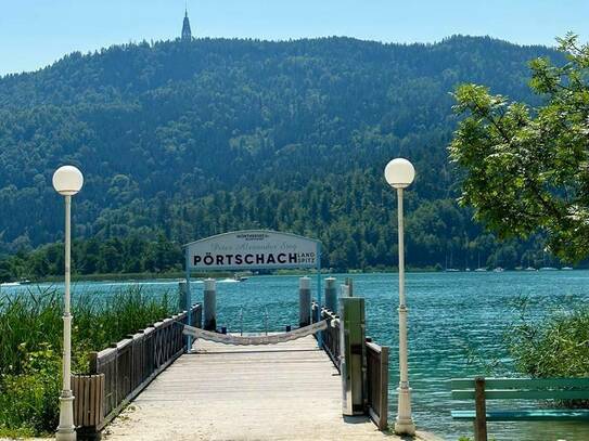 Großzügige Gartenwohnung mit Blick auf den Wörthersee