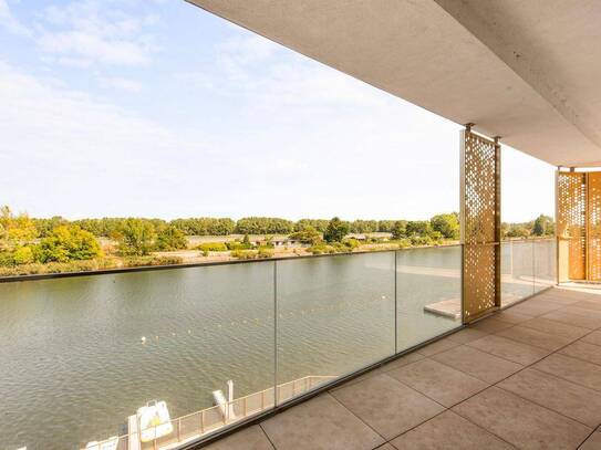 Luxury Living mit direktem Blick auf die Donau! Genießen Sie die Ruhe und Privatsphäre!