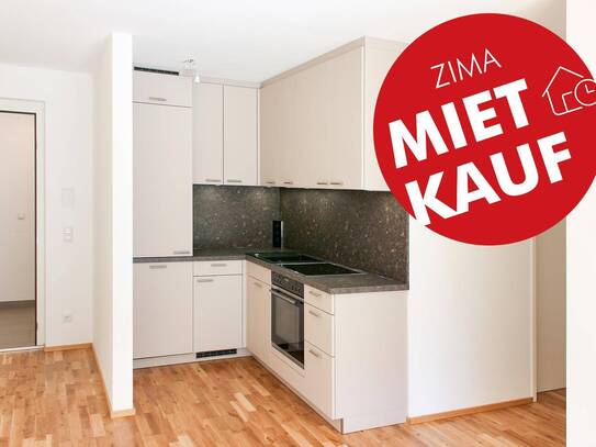 Mietkauf möglich: 2-Zimmer Wohnung mit sonnigem Balkon