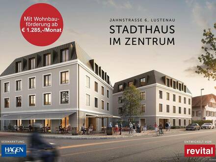 Neubau im Zentrum - Top A.042-Zimmerwohnung im 1. OGWOHNBAUFÖRDERUNG