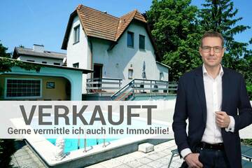 Perchtoldsdorf - Kleines Wohnhaus auf wunderschönem Grund in ruhiger, zentraler Lage. Swimmingpool inklusive!