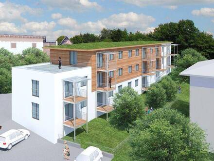 Neubau - Familiengerechte Wohnung in ruhiger Lage mit Balkon und PKW-Abstellplatz