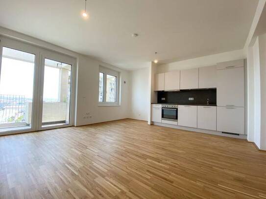 Garconniere mit Balkon in modernem Neubau in den Reininghausgründen