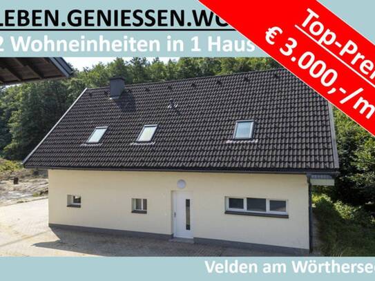 HAUS MIT 2 WOHNUNGEN ZUM TOP-PREIS - € 3.000,-/m²