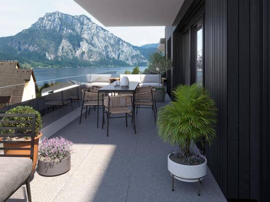 Projekt TW02 - Penthouse im Zentrum mit Seeblick und Gebirgsblick