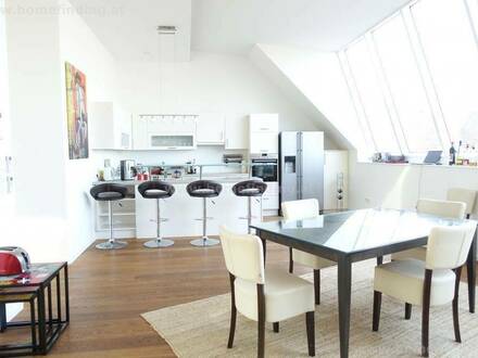 Luxus-Penthouse mit Terrasse - komplett möbliert - befristet