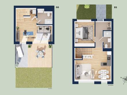 905 – Ferien mit der Natur: die Gartenmaisonette mit Ausblick