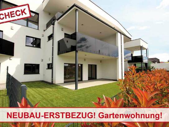 Ziegelmassivbau! Erstbezug! Anleger-Gartenwohnung in Feldkirchen! Top 3