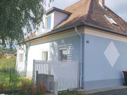 Einfamilienhaus mit ausgebauter Mansarde und Garten Nähe der Golf-Thermenregion Stegersbach