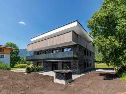 Neubau-Gartenwohnung am Golfplatz im alpinen Stil ( 05813 )