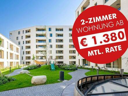 Zentrale 2-Zimmer Terrassenwohnung