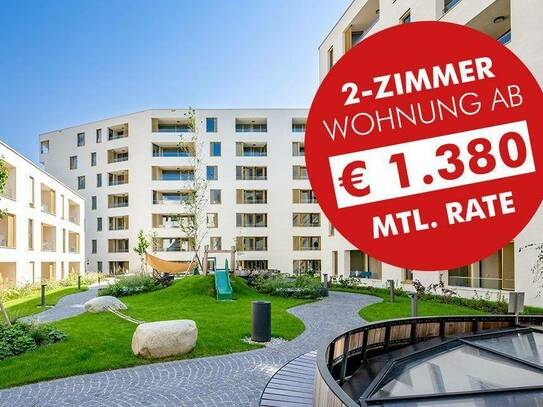 Zentrale 2-Zimmer Terrassenwohnung