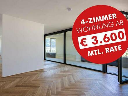 Letzte 4-Zimmer Premium Wohnung im Stadt Carré Wilten