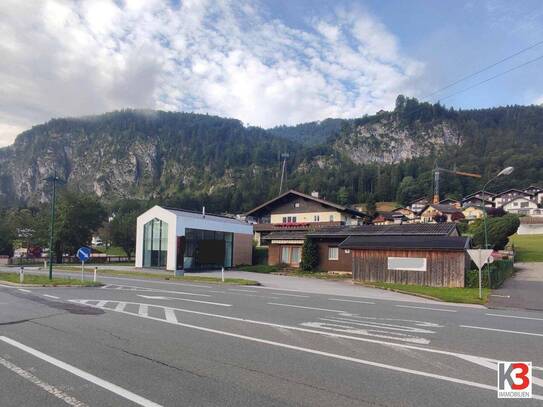 K3 - St. Gilgen Liegenschaft mit Wohnhaus inkl. Carport und Büro-/Geschäftsobjekt mit Parkplätzen