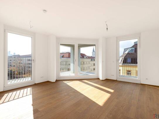 JETZT PROVISIONSFREI | DACHGESCHOSS-ERSTBEZUG mit ca. 18 m² TERRASSE | TG-Stellplatz optional | Nachhaltiges Wohnbaupro…