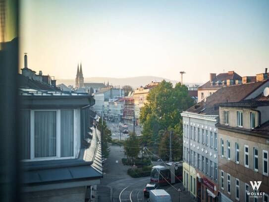 Helle, sehr gut aufgeteilte 4-Zimmer Wohnung mit Fernblick und den schönsten Sonnenuntergängen | Gemeinschaftsgarten