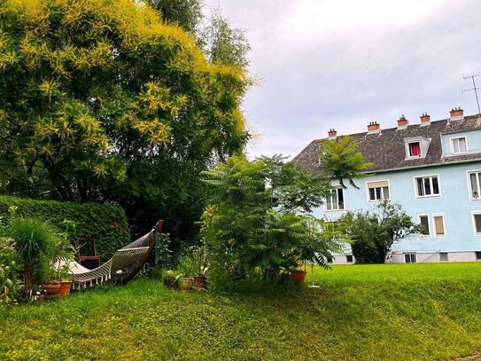 Ruhige Lage mit Grünblick! 3-Zimmer Wohnung – in 10 Minuten am Stephansplatz – Gartenbenützung!