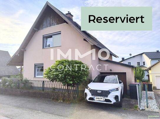 Kuscheliges Haus in ruhiger Siedlungslage von Oed bei Amstetten auf 629 m² Grund Besichtigungstermin