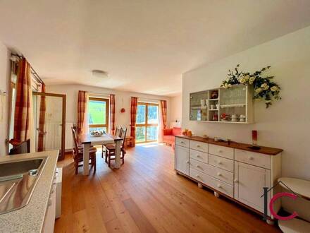 Schön ausgestattete 2-Zimmer-Wohnung mit Loggia und tollem Wellnessbereich in idyllischer Ruhelage