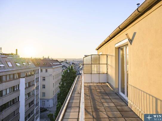 EXKLUSIVE Dachgeschosswohnung mit großzügiger DACHTERRASSE und PANORAMABLICK!