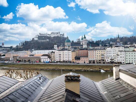 Charmante Altbauwohnung mit modernem Komfort und Panoramablick im Herzen Salzburgs