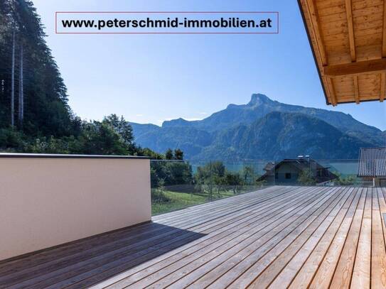 Sensationelles Penthouse mit 4 Zimmern, Seeblick, Badeplatz am Mondsee - Erstbezug! PROVISIONSFREI