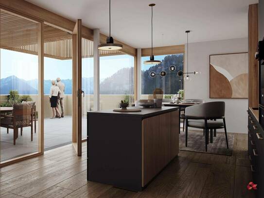 Neubauprojekt Dorfjuwel Walchsee - TOP 4 Das Penthouse