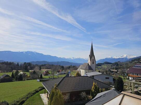 Zauberhafte Wohnung am Millstätter Sonnenplateau mit weitem Panoramblick