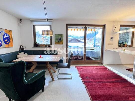 Gepflegte Mietwohnung mit ca. 90 m², 2 SZ, in ruhiger und sonniger Lage von Zell am See/Schüttdorf!