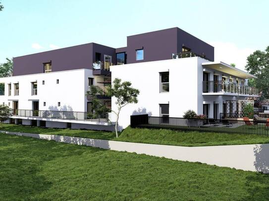 Erstbezug: Gartenwohnung mit Tiefgarage, 2 Zimmer, Balkon und Garten in Feldkirchen bei Graz! Parkplätze geschenkt Ange…