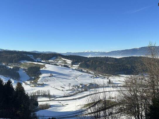 Rohbau-Haus auf 859 Metern Seehöhe mit traumhaftem Fernblick in +++ Lobmingtal +++