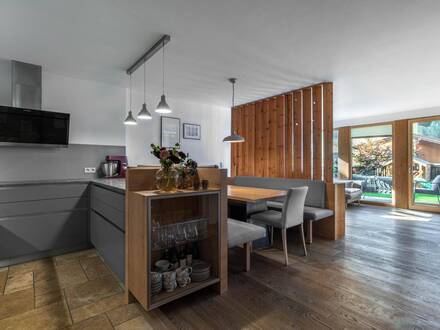 Helle, zentrumsnahe Gartenwohnung im modernen Design ( 05894 )