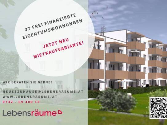 Schärding - 37 freifinanzierte Eigentumswohnungen *NEU MIETKAUF-OPTION*