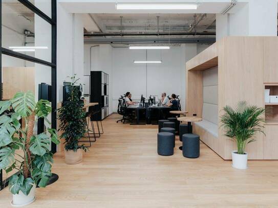 Außergewöhnliches Innenstadt-Büro mit Terrasse