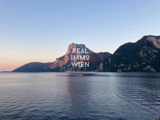 Liegenschaft in Seelage - 100 Meter zum Traunsee - 2 Parzellen mit einem Wohnhaus und einer Werkstatt/ Garage