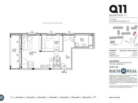 2-Zi. mit Loggia im 10.OG - TOP 261 (AB JULI)