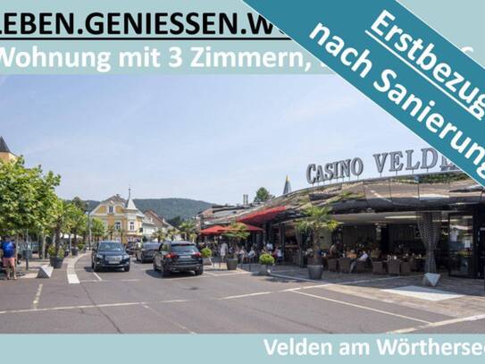 WOHNUNG MIT 3 ZIMMERN & BALKON IN VELDEN AM WÖRTHERSEE