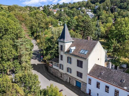 Historisches Anwesen mit Panoramablick auf Stift Klosterneuburg