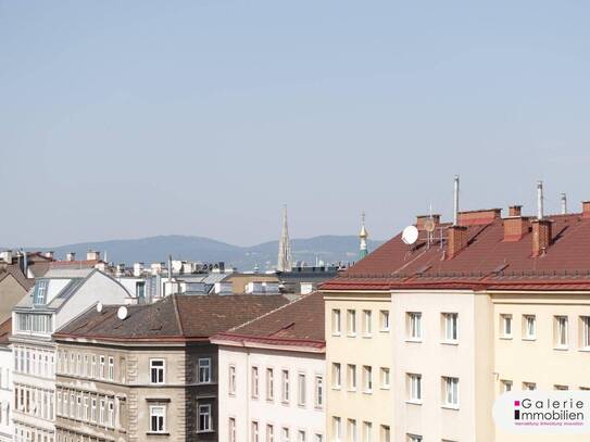 Sehr schöne 2-Zimmer-Loggiawohnung mit Klima und Fernblick Nähe Schloss Belvedere!